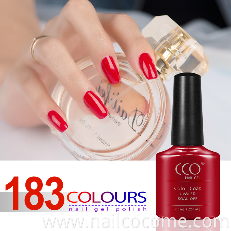 CCO Factory Directory Sale Acrylic Transparent Color Charm Limit Velvet Nail Polish